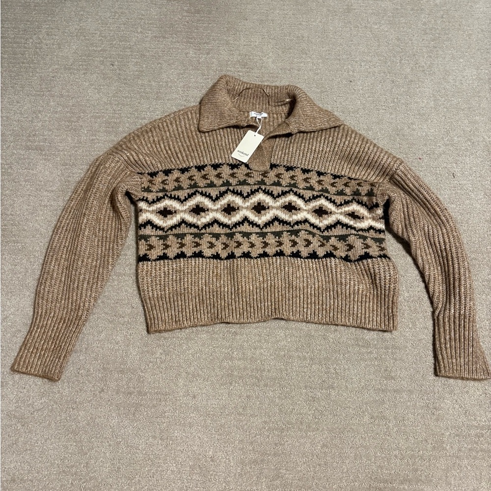 Collared sweater